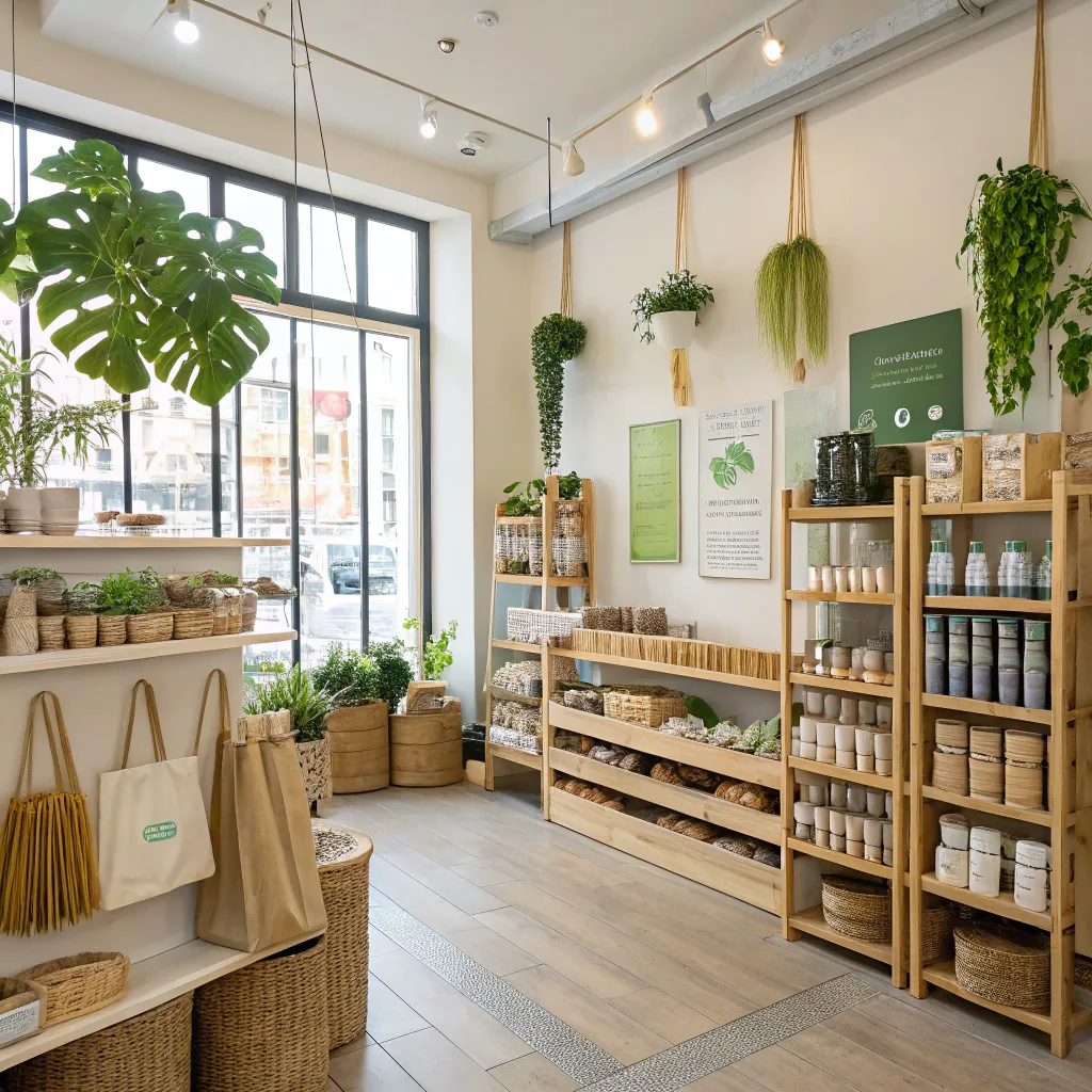 Eco Product Store Interior